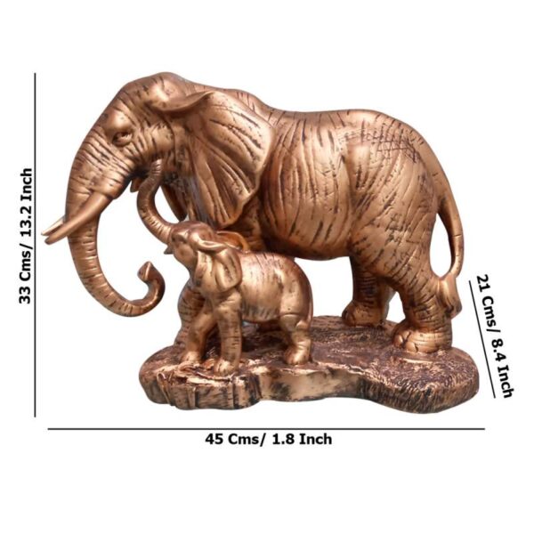 Elephant – Mother Son Copper – VACCHI